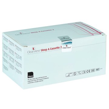 Clearview Strep A Kassettentest (25 Stück) – Abbott Rapid Diagnostics