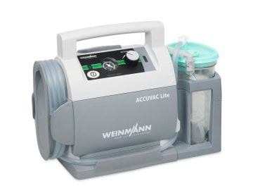 ACCUVAC Lite mit Einwegbehältersystem – Weinmann Emergency Medical Technology
