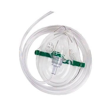 Inhalationsmaske, Kunststoff, mit Schlauch Nr. 1135 – Weinmann Emergency Medical Technology