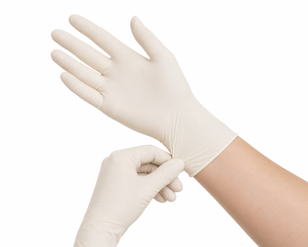 Sempercare® puderfreie Latex-Untersuchungshandschuhe