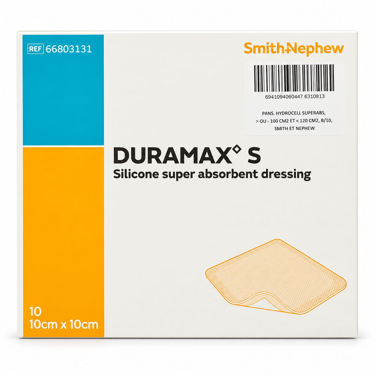 DURAMAX S Superabsorber steril – 10 Stück
