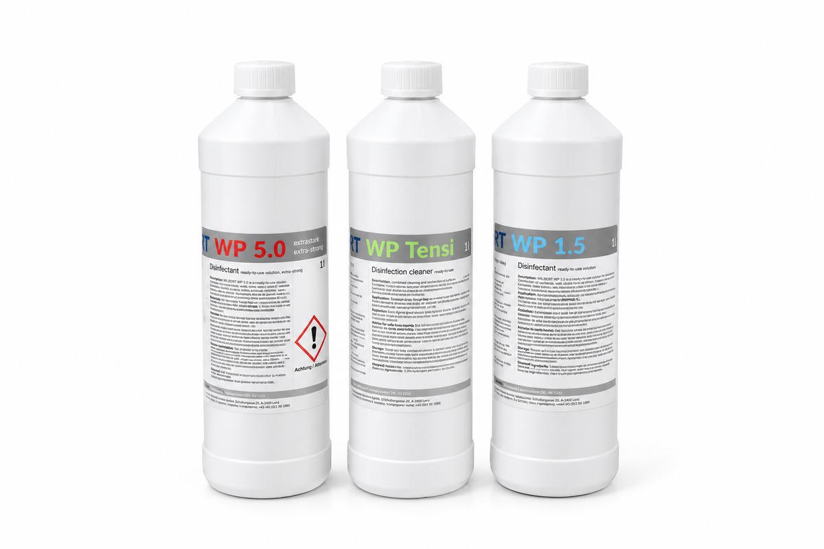 WILBERT WP 1.5 – Flächendesinfektion mit Wasserstoffperoxid
