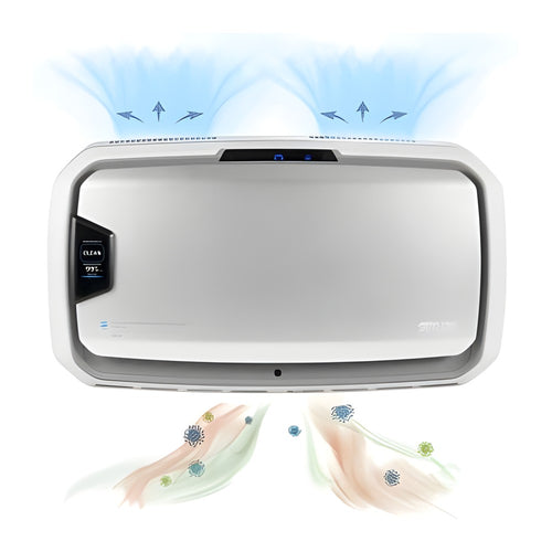Aeramax Professional AM 4 PC Wandgerät Touchscreen inkl. True Hepa Filter 99,97% – Fellowes