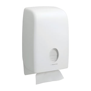 Aquarius Handtuchspender, Kunststoff, weiß, H39,9 x B26,5 x T13,6 cm – Kimberly-Clark