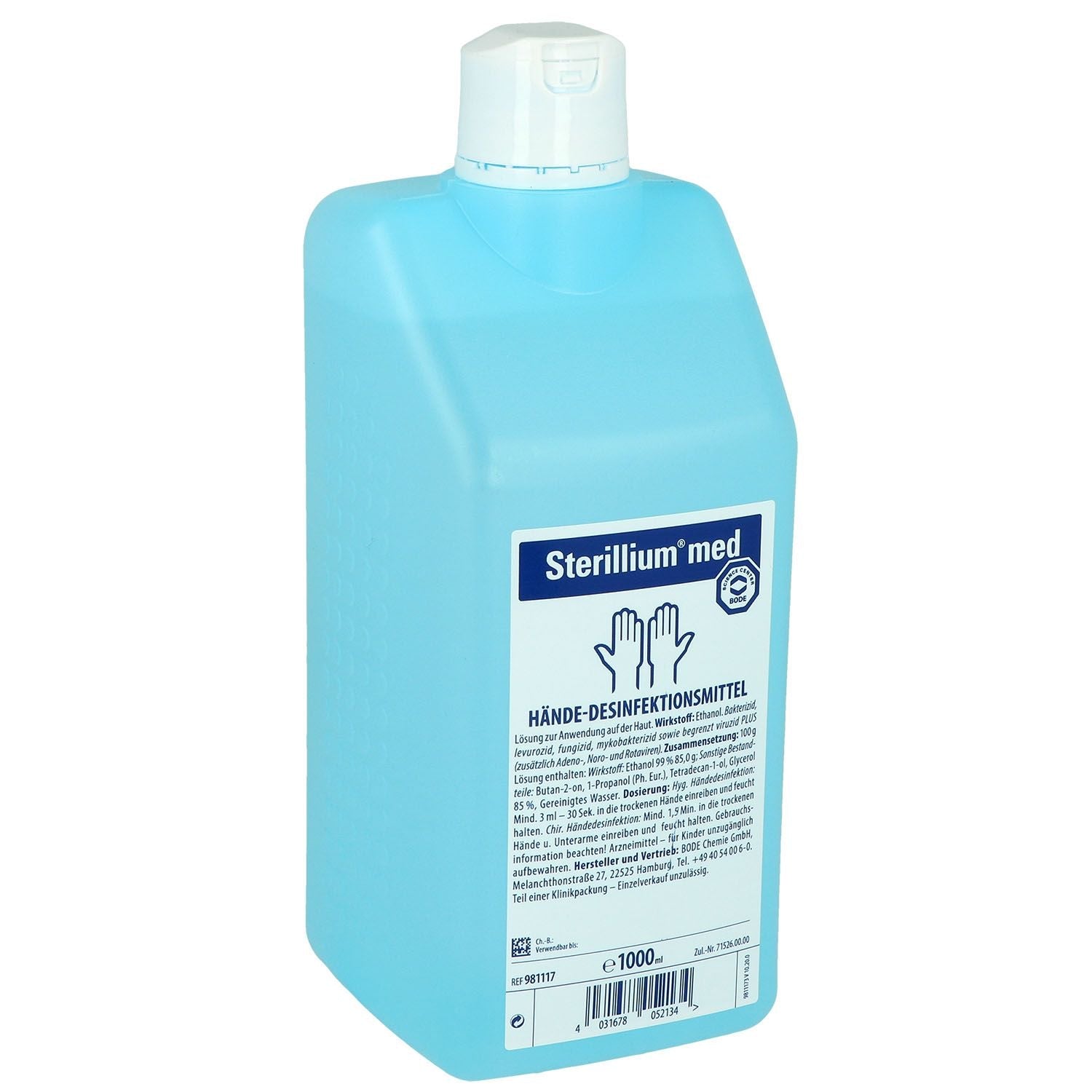 Hartmann Händedesinfektion Sterillium® med – Bode / Hartmann