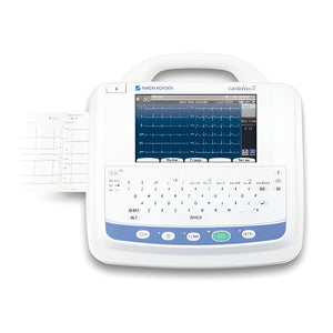 CardiofaxS 12-Kanal-EKG 2250 mit 3/6 Kanal Ausdruck 7 Zoll Display Batterie Papier Pati… – Nihon Kohden