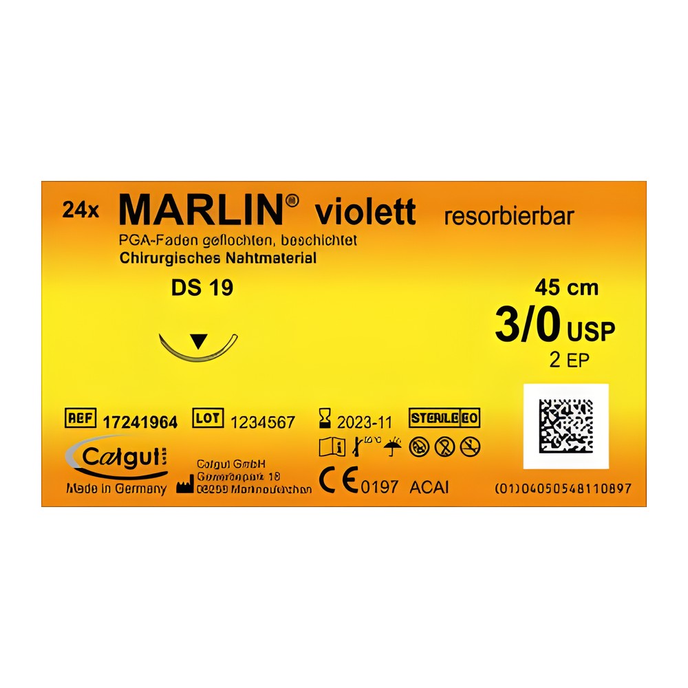 Catgut Nahtmaterial MARLIN® Violett – Catgut