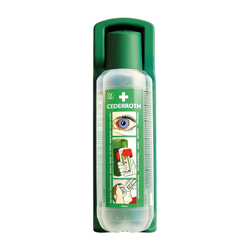 Cederroth Augenspülflasche, Gefüllt Mit Steriler Kochsalzlösung (500ml) (2 Stück) – Holthaus Medical