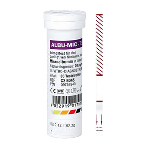 Cleartest Albu-Mic Nierenfunktions-Teststreifen – Servoprax