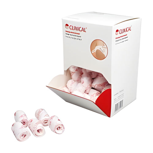 Clinical Venenstauer Einweg Weiß Spenderbox (65 cm x 35 mm) (100 Stück) – Diagramm Halbach