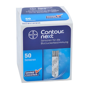 Contour Next, Blutzuckersensoren (50 Stück) – Ascensia Diabetes Care