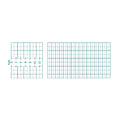 CTG-P., HP M1350/51A M1911A, CTG7, 150 Blatt (150 mm x 100 mm) – Diagramm Halbach