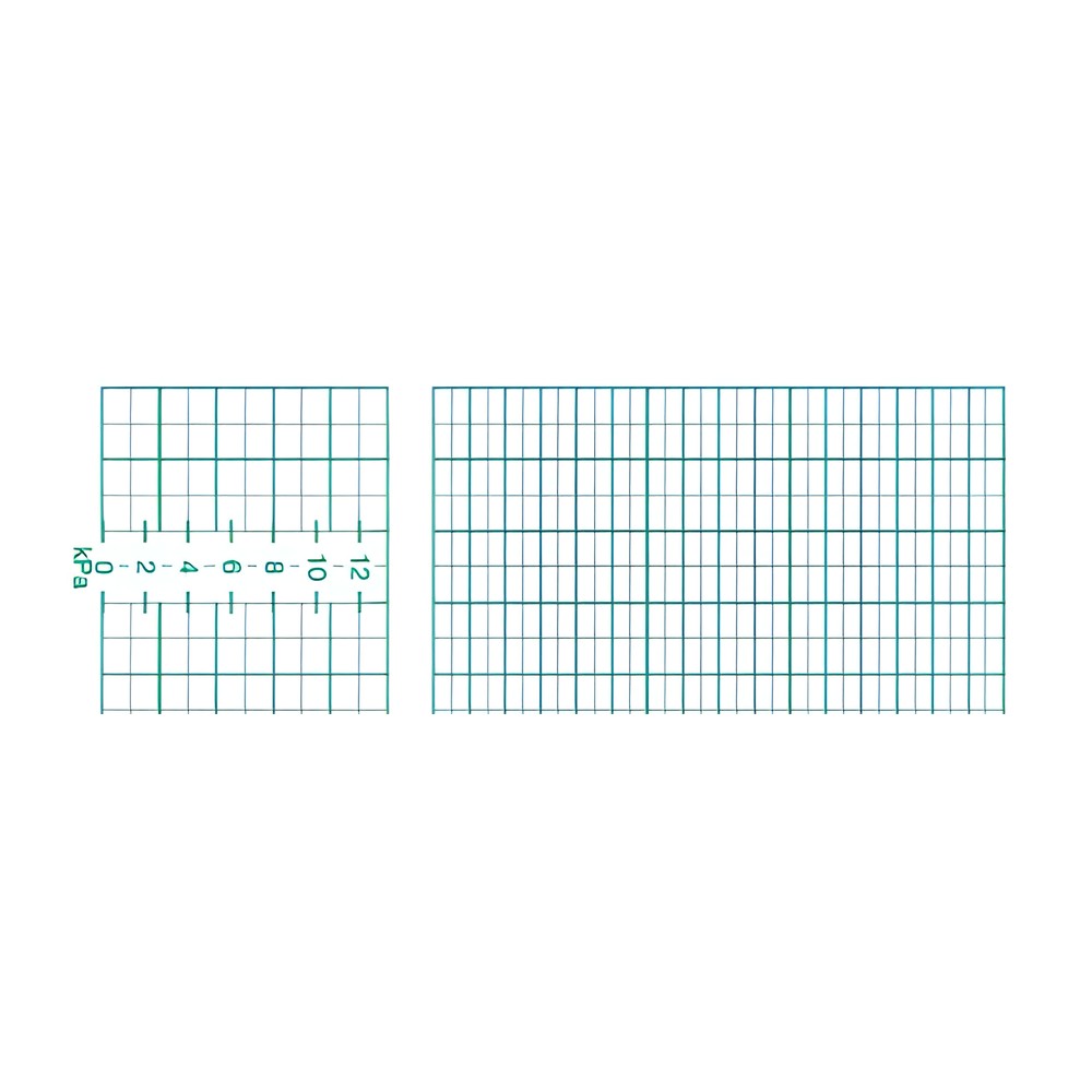 CTG-P., HP M1350/51A M1911A, CTG7, 150 Blatt (150 mm x 100 mm) – Diagramm Halbach