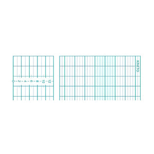CTG-P., Kranzbühler FetaCare 150 Blatt (150 mm x 100 mm) – Diagramm Halbach