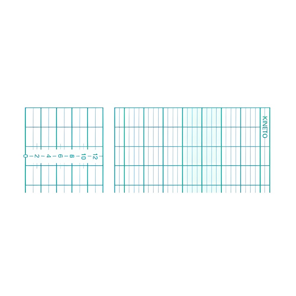 CTG-P., Kranzbühler FetaCare 150 Blatt (150 mm x 100 mm) – Diagramm Halbach