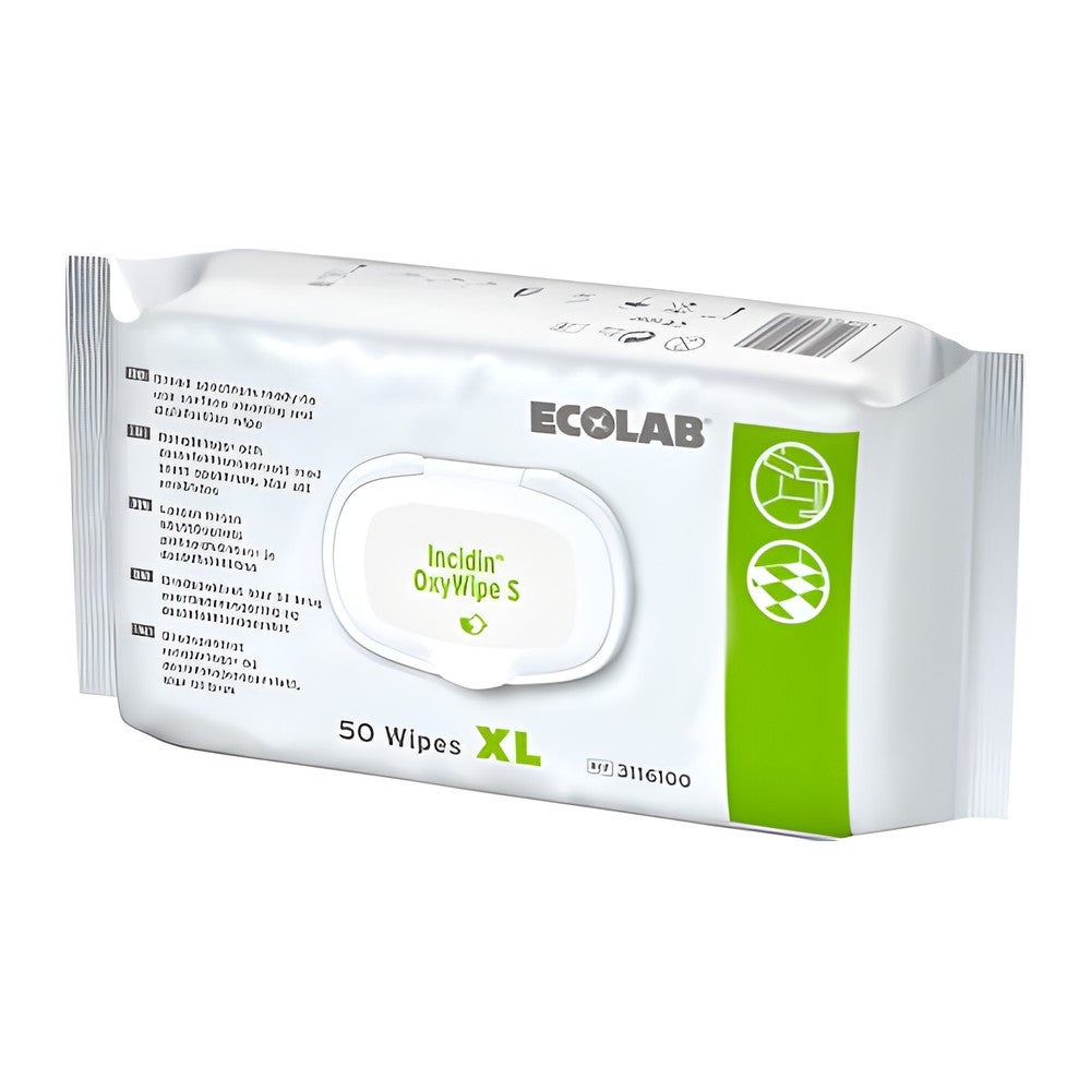 Ecolab Incidin™ OxyWipe S Desinfektionstücher – Ecolab