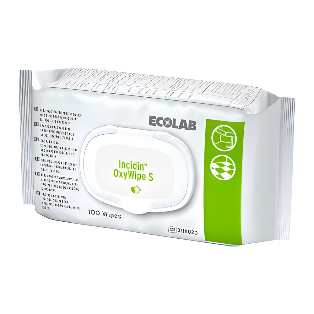 Ecolab Incidin™ OxyWipe S Desinfektionstücher – Ecolab