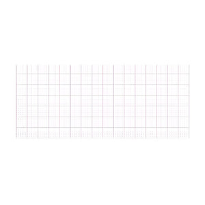 EKG-P., Hellige MicroSmart/ Mac 500, 360 Blatt (90 mm x 90 mm) – Diagramm Halbach