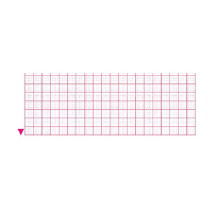 EKG-P., Hörmann Bioset 3601/3700/3721, Spiroset 3000 180 Blatt, (110 mm x 100 mm) – Diagramm Halbach
