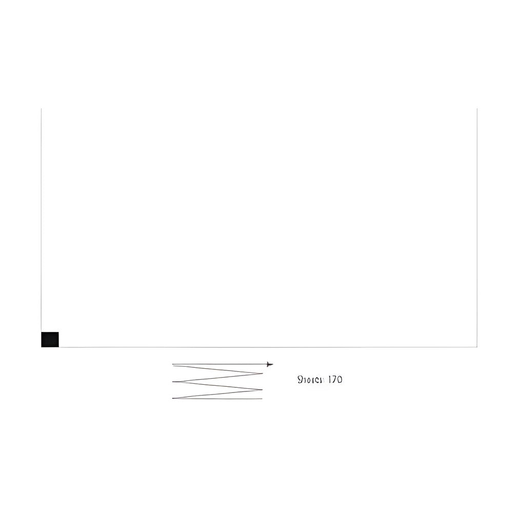 EKG-Papier für Nihon Kohden EKG 1500/1550 170 Blatt Faltlage (210 mm x 295 mm) – Diagramm Halbach