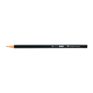 Faber-Castell Bleistift 111100 Sechseckform HB (schwarz) – obbo