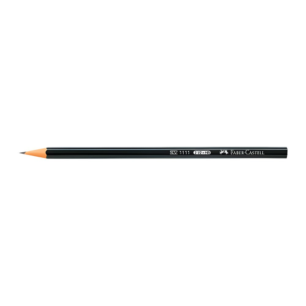 Faber-Castell Bleistift 111100 Sechseckform HB (schwarz) – obbo