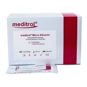 Meditrol Micro Albumin Urinteststreifen (20 Stück) – Medichem