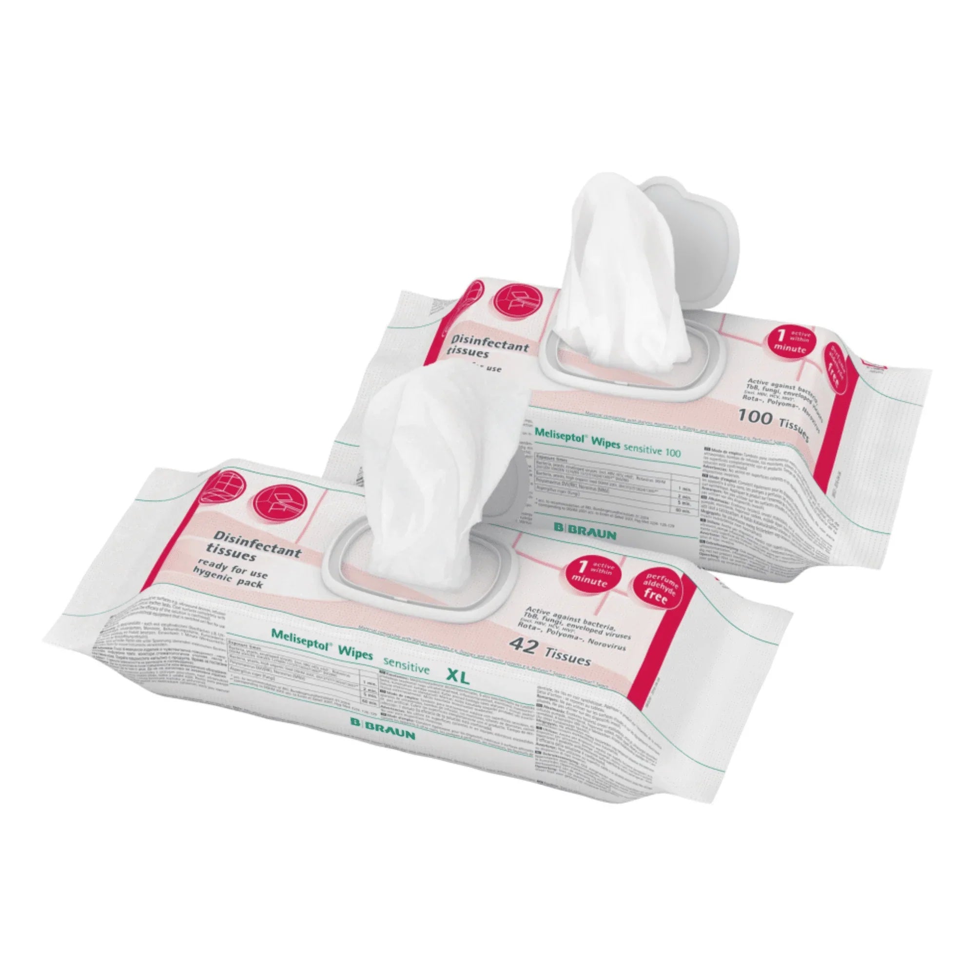 B. Braun Meliseptol® Wipes sensitive Desinfektionstücher – B. Braun