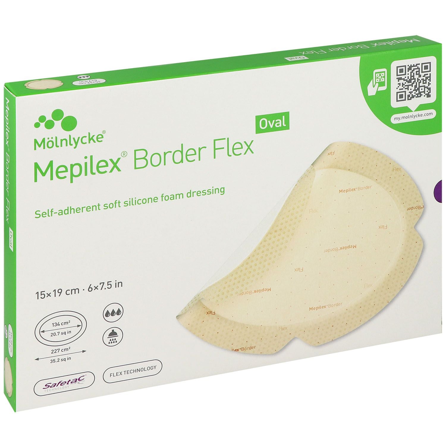 Mepilex® Border Flex Schaumverband