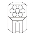 Nutgehänge zu ROTOFIX 32A, PA, passend in Rotor 1624 – Andreas Hettich