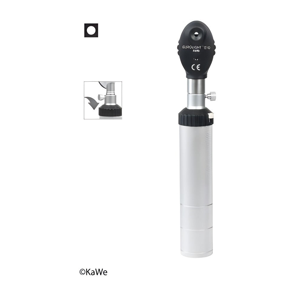 Ophthalmoskop Eurolight E10, 2,5 V VL Griff C Tasche – Kawe
