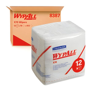 Pflegetücher Wypall X 70 36,5 x 31,5 cm (12 x 76 Stück) – Kimberly-Clark