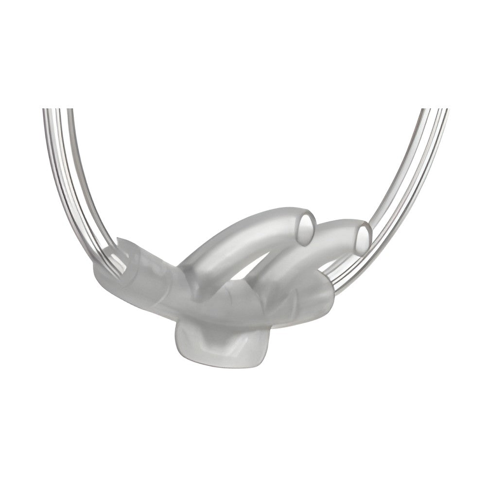 Sauerstoff-Nasenbrille für Erwachsene 1,8 m Schlauch Ansatzstücke gebogen (50 Stück) – Intersurgical