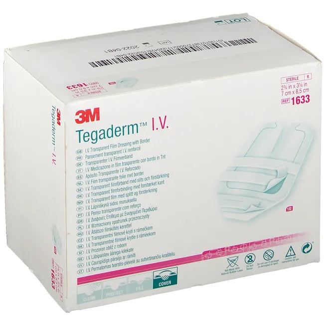 Tegaderm I.V. steril (7 x 8,5 cm) (100 Stück)