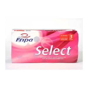 Toilettenpapier Select, 3-lagig, 250 Blatt (48 Rolle(n)) – Fripa Papierfabrik Albert Friedrich
