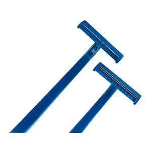 TOP-COMFORT Einmal-Rasierer zweischneidig blau – AMPri