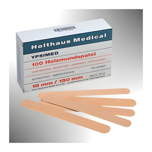 YPSIMED Holzmundspatel unsteril (100 Stück) – Holthaus Medical